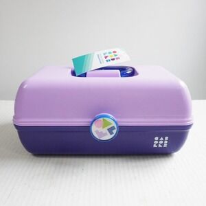 Caboodles On-The-Go Girl Purple Lavender Makeup Case Mirror Organizer 5626 NEW